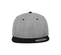 Flexfit Classic Snapback 2-Tone Cap heather grey / black