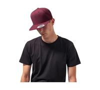Flexfit Snapback Cap Classic FX6089M – für Kinder, Premium Wollmischung, One Size, Maroon