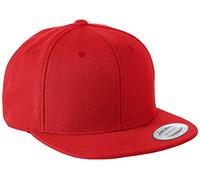Yupoong Unisex Classic Snapback Cap Kappe, red, Einheitsgröße