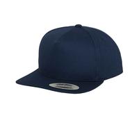 Flexfit - "Classic" Snapback Mütze 5 Segmente (Marineblau) Einheitsgröße