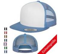 Flexfit Mixte Classic Trucker C.blue/Wht/C.blue One Size Casquette, c.blue/wht/c.blue, Taille unique EU