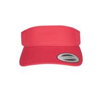 FX8888 FLEXFIT Curved Visor Cap Red One Size