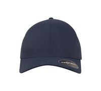 Flexfit Delta Baseball Cap, Unisex Basecap aus Polyester für Damen und Herren, ohne Naht, wasserabweisend, navy, S/M