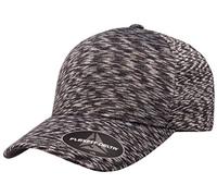 Flexfit Delta Seamless Unipanel Cap, Melange Black, L/XL