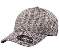 Flexfit Delta Seamless Unipanel Cap, Melange Silber, S/M