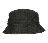 Denim Bucket Hat, Umlaufende Krempe - Farbe: Light Blue - Größe: One Size