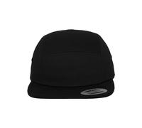 Flex Cap FLEXFIT "Jockey Classic Jockey Cap" Gr. one size, schwarz (black) Damen Caps Lauf-Ausrüstung (30580358-0)