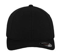 Flexfit Erwachsene Mütze Double Jersey, Black, S/M, 6778