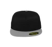 Flexfit Premium 210 Two Tone Fitted Cap in Gr. SM in Schwarz