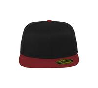 Flexfit Premium 210 Fitted 2-Tone Cap black / red L/XL
