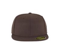 Flexfit Erwachsene Mütze Premium 210 Fitted, braun (Brown), L/XL