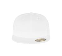 Flexfit Erwachsene Mütze Premium 210 Fitted, weiß (White), S/M