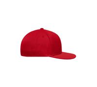 Flexfit Flat Peak Cap "MB6184" - myrtle beach Red S/M