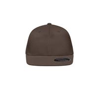 Flexfit Flat Peak Cap "MB6184" - myrtle beach Dark-Brown L/XL