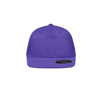 Flexfit Flat Peak Cap "MB6184" - myrtle beach Purple S/M