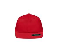 Flexfit Flat Peak Cap "MB6184" - myrtle beach Red L/XL