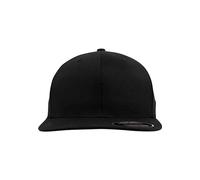 Flexfit Unisex 6277FV-Flexfit Flat Visor Kappen, Black, L/XL
