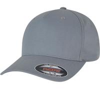 Flexfit Unisex 6560-Flexfit 5 Panel Baseballkappe, Greenish Grey, S/M