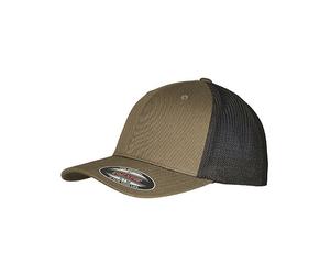 Flexfit - Flexfit Trucker Recycled Mesh Cap Olive - Gr. - S/M