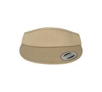 Flexfit Cap Flat Round Visor Cap Khaki