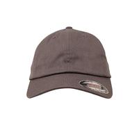 Flexfit Cotton Twill Dad Snapback Cap in Gr. S/M in Grau