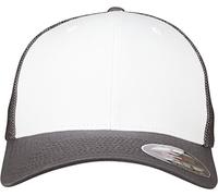 Flexfit Mesh Colored Front Snapback Cap Dark Frauen in Gr. SM in Grau