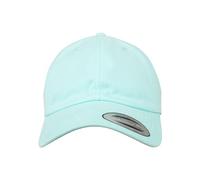 Flexfit (FLEYK) Kappe Peached Cotton Twill Dad Cap, Diamond Blue, one Size, 6245PT