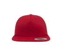 coole Checked Flanell Unisex Cap Mesh 330 g/m² Rot