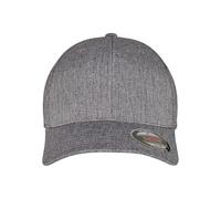 Flexfit Heatherlight Cap melange dark grey S/M