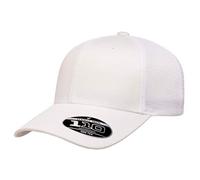 Flexfit Herren 110 Mesh Trucker-Mütze, Weiss/opulenter Garten, Einheitsgröße