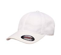 Flexfit Herren 360 Omnimesh Cap Verschluss, Weiss/opulenter Garten, S/M