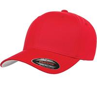 Flexfit Herren Baseball Cap Rot rot Erwachsene Small/Medium (6 3/4" - 7 1/4")