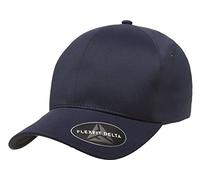 Flexfit Herren Delta Seamless Cap Baseballkappe, Dunkles Marineblau, L/XL