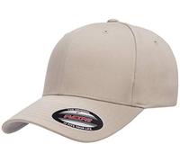 Flexfit Herren Baseball-Cap Athletic – Verschluss – Stone – S-M (EU)