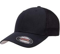 Flexfit Herren One_Size Trucker Cap Schwarz Alpha, Schwarz, Einheitsgröße
