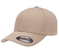 Flexfit Herren Cotton Twill Fitted Cap Baseballkappe, Khaki, S/M