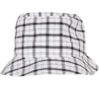 Flexfit Hut Check Bucket Hat White/Grey