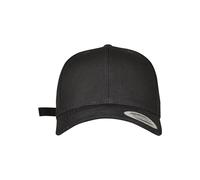 Flexfit 6-Panel Curved Metal Snap Schwarz ONE SIZE