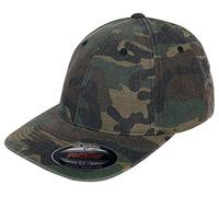 Garmet Washed Camo Cap - FLEXFIT - 6977CA