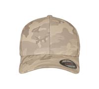 Flexfit Kappe Light, Dark beige camo, S/M, 6277LC