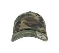 Flexfit Kappen Low Profile Camo Washed, Wood camo, one Size, 6245CW