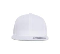 Flexfit Kinder Pro-style Twill Snapback Youth Cap Kape, Weiß, S-M EU