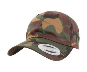 Flexfit Low Profile Baumwoll-Twill YP Classics grün camo Einheitsgröße