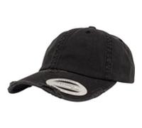 Flexfit Low Profile Destroyed Cap in Gr. ADJUSTABLE in Graulich