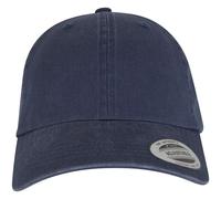 Flex Cap FLEXFIT "Flexfit Cap Low Profile Garment Washed", Gr. onesize, navy, 100% Baumwolle, unifarben, Caps (37033131-0) navy
