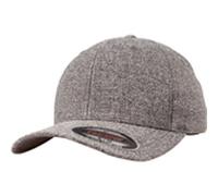 Flexfit Melange Cap in Gr. LXL in Grau