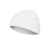 Flexfit Beanie Mütze Heavyweight FX1500KC – extrem dicht gestrickt – Weiß Einheitsgröße