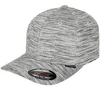 Flexfit Mütze Stripes Melange, Black/h.Grey, S/M, 6277SM-00658-0053