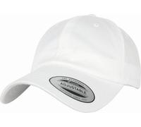 Flexfit Organic Cotton Basecap Low Profile Flache Basecap Weiß