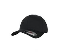 Flexfit Organic Cotton Cap Basecap Kappe Mütze Bio-Baumwolle Yupoong 6Panel Full 6277OC Schwarz